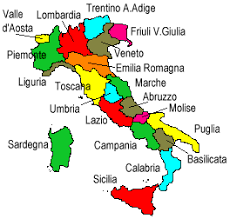 Apellidos italianos por regiones